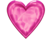 Heart D Jeweled Pink Image